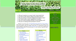 Desktop Screenshot of highlysensitivebody.com